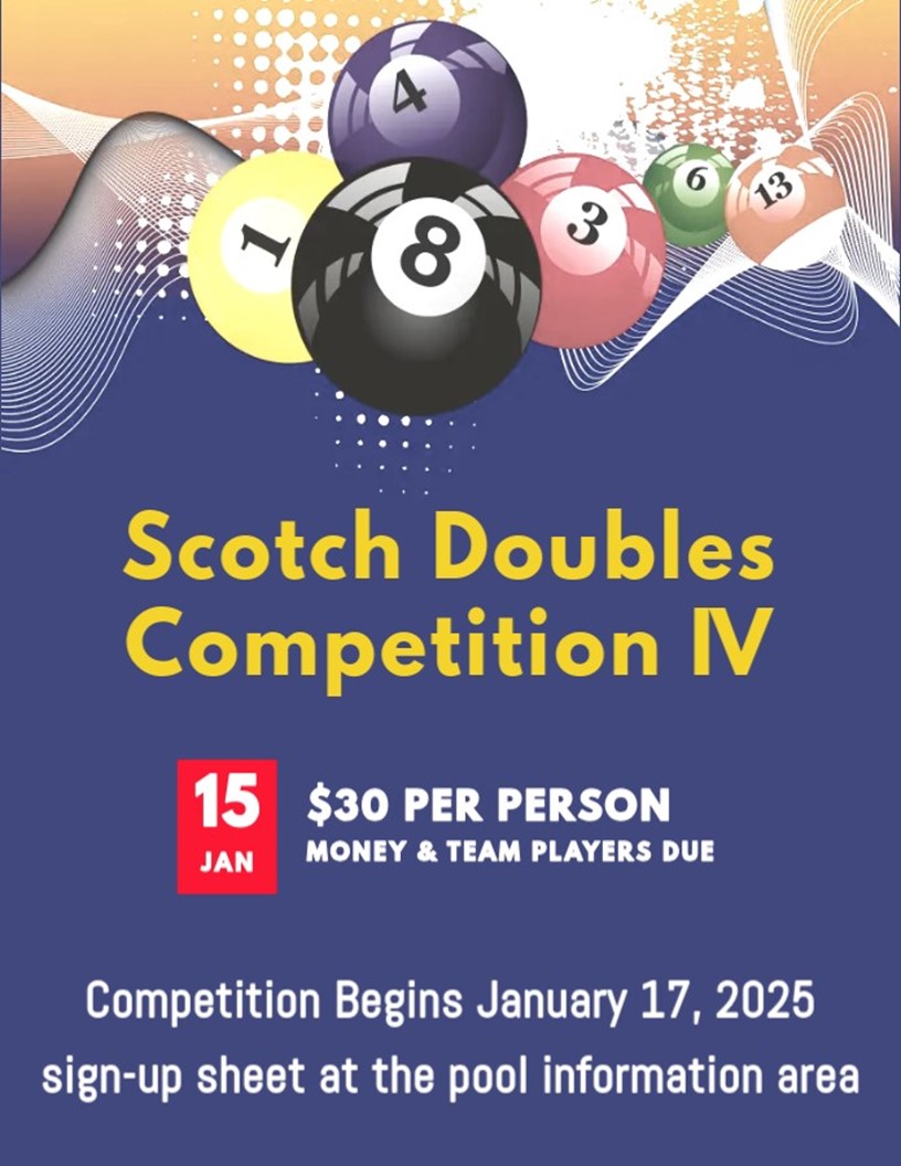 Foe Pool Pool League – Aerie 3204